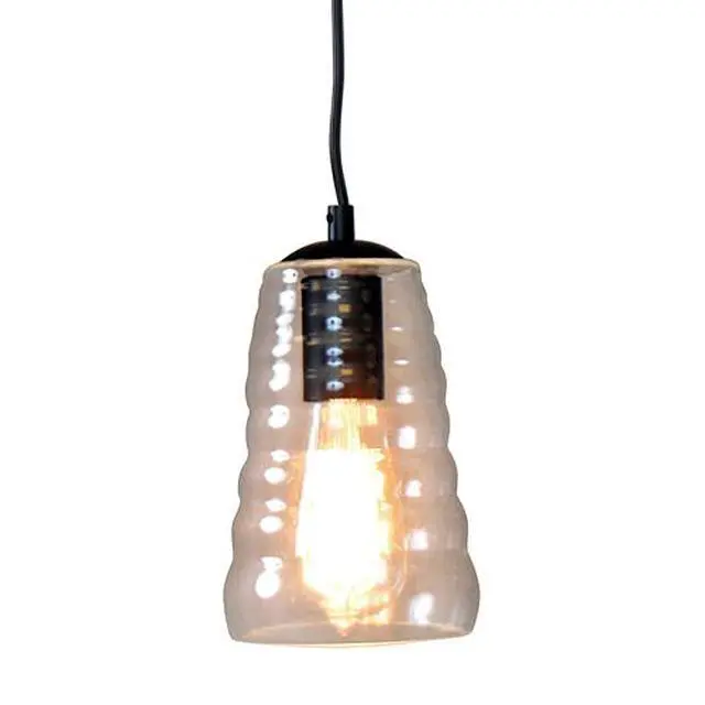 Alt view image 2 of 4 - torus Long Pendant with Clear Glass