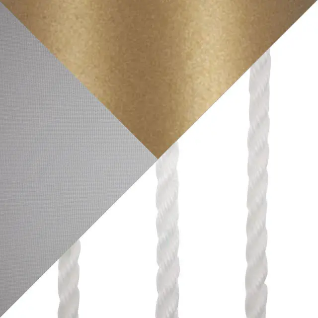 Alt view image 7 of 7 - Rope Contemporary Floor Lamp in Natural Wood, White Metal, and White Rope Accent