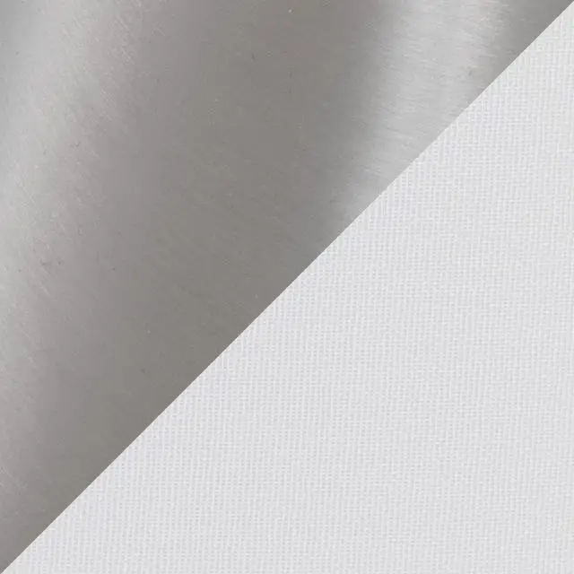 Alt view image 7 of 7 - 64" Contemporary Metal Floor Lamp in Brushed Nickel with White Linen Shade
