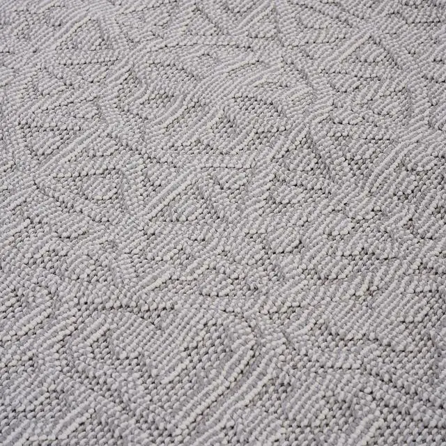 Alt view image 4 of 6 - Collection 108*79 inch White / Ivory / Medallion Indoor / Outdoor Area Rug