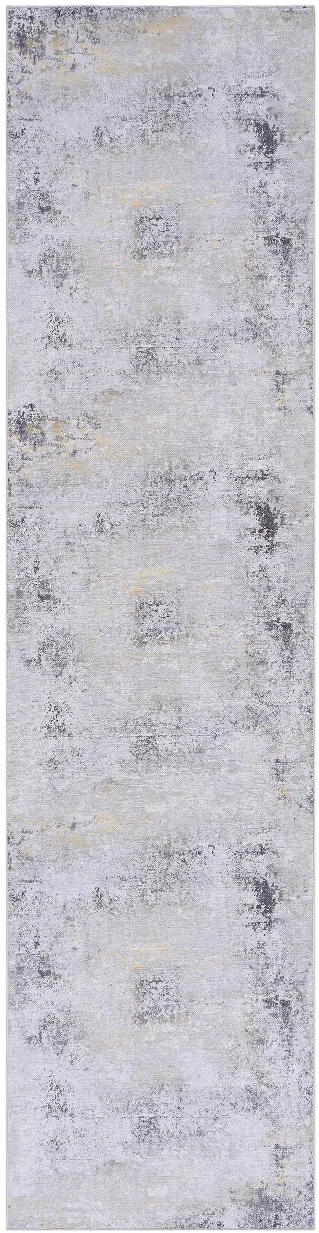 Alt view image 2 of 7 - Gold Washable Rug 120*30 inch Runner Rug (Gray+Gold, 120*30 inch)