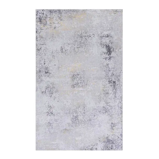 Alt view image 2 of 7 - Gold Washable Rug 60*36 inch Area Rug (Gray+Gold, 60*36 inch)