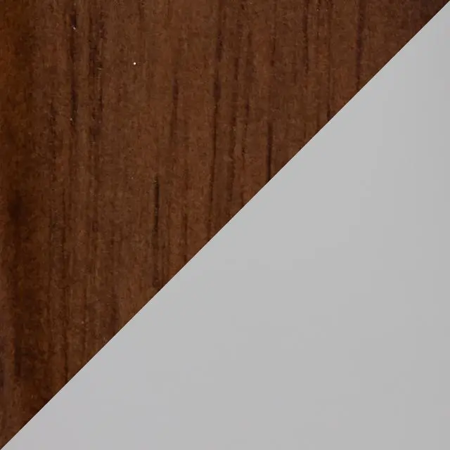Alt view image 3 of 7 - Desk Lamp with Walnut Wood and Frosted Glass