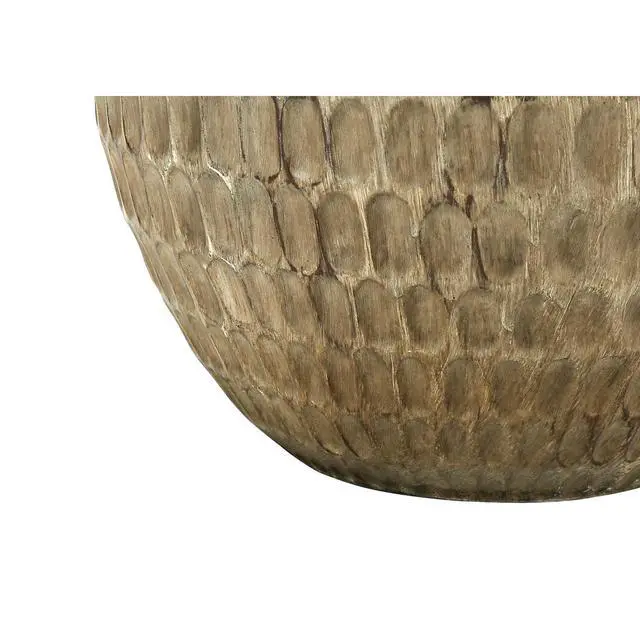 Alt view image 4 of 5 - Lighting, 25"H, Table Lamp, Black Shade, Brown Resin, Contemporary