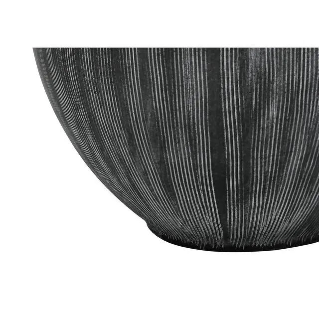 Alt view image 5 of 5 - Lighting, 23"H, Table Lamp, Black Ceramic, Black Shade, Contemporary