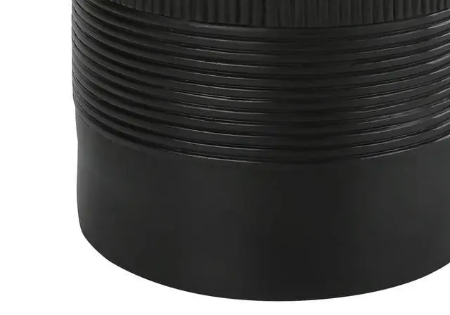 Alt view image 3 of 7 - Lighting, 24"H, Table Lamp, Black Resin, Ivory / Cream Shade, Contemporary
