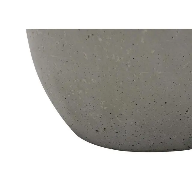 Alt view image 4 of 5 - Lighting, 20"H, Table Lamp, Grey Concrete, Ivory / Cream Shade, Contemporary
