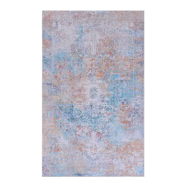 Alt view image 2 of 7 - Yellow Washable Rug 144*108 inch Area Rug (Yellow, 144*108 inch)