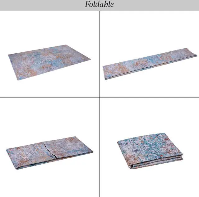 Alt view image 7 of 7 - Yellow Washable Rug 36*24 inch Doormat Rug (Yellow, 36*24 inch)
