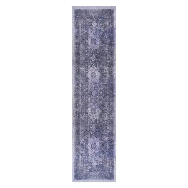 Alt view image 2 of 7 - Anthracite Washable Rug 120*30 inch Runner Rug (Anthracite, 120*30 inch)