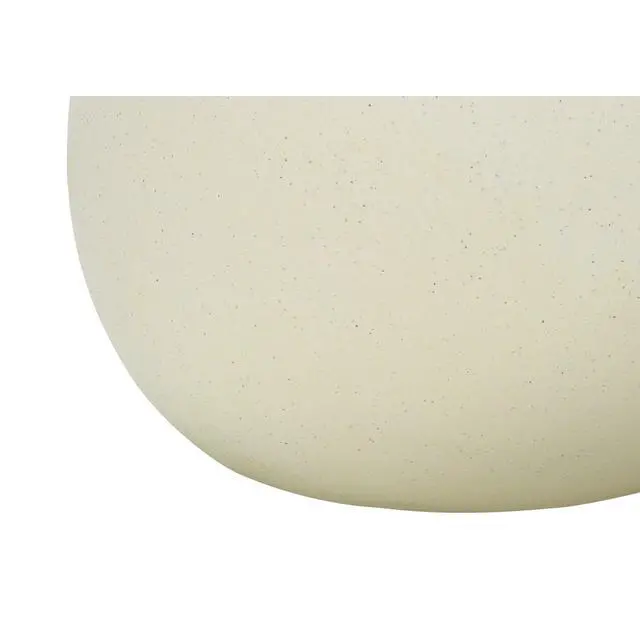 Alt view image 5 of 5 - Lighting, 18"H, Table Lamp, Ivory / Cream Shade, Cream Ceramic, Contemporary