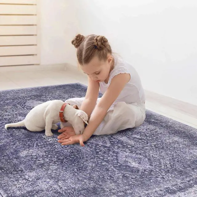 Alt view image 4 of 7 - Anthracite Washable Rug 36*24 inch Doormat Rug (Anthracite, 36*24 inch)