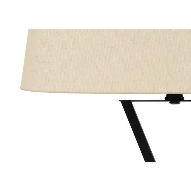 Alt view image 4 of 5 - Lighting, 25"H, Table Lamp, Usb Port included, Black Metal, Beige Shade, Transitional