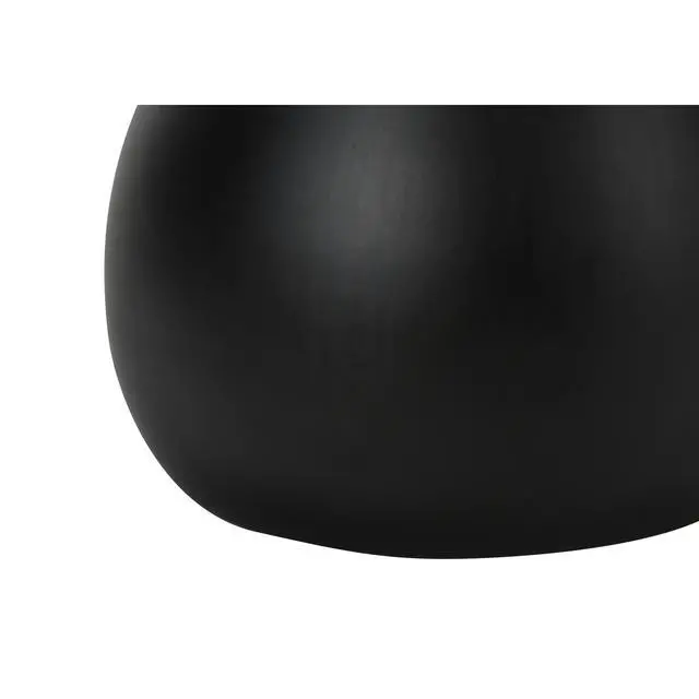 Alt view image 4 of 5 - Lighting, Set Of 2, 18"H, Table Lamp, Black Metal, Ivory / Cream Shade, Contemporary