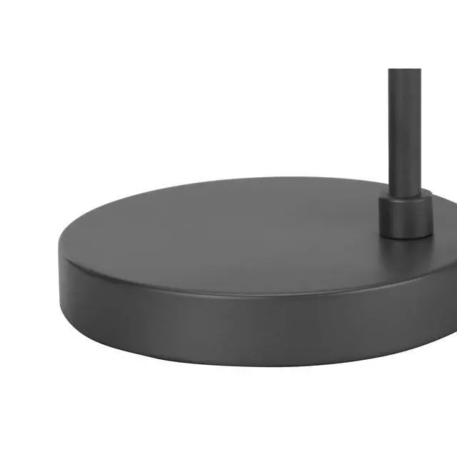Alt view image 4 of 5 - Lighting, 18"H, Table Lamp, Usb Port included, Grey Metal, Grey Shade, Modern