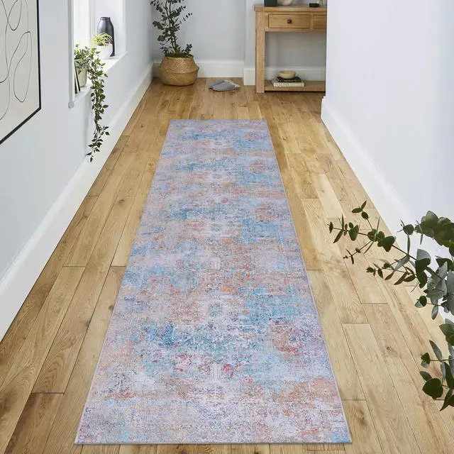 Main image of Yellow Washable Rug 120*30 inch Runner Rug (Yellow, 120*30 inch)