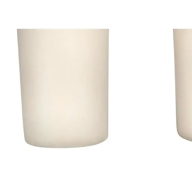 Alt view image 4 of 5 - Lighting, 25"H, Table Lamp, Cream Resin, Beige Shade, Modern