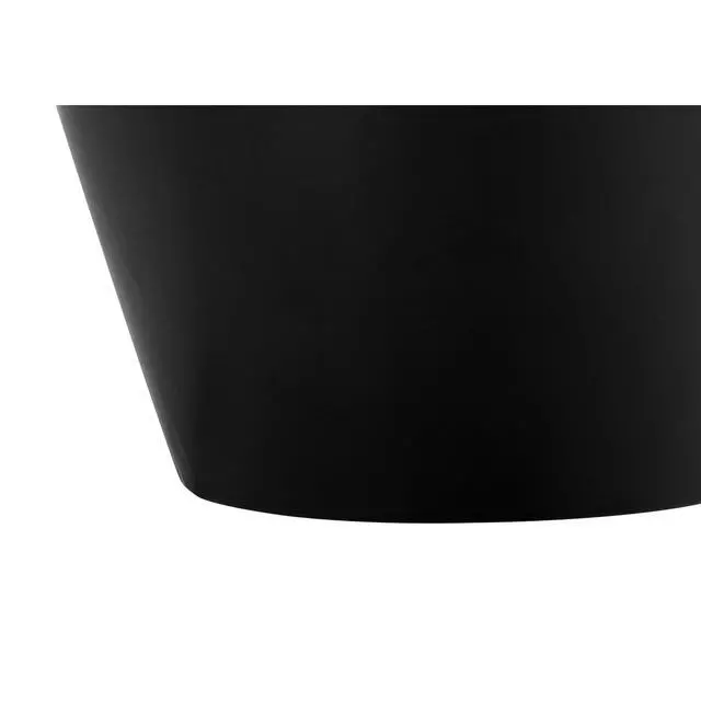 Alt view image 4 of 5 - Lighting, 17"H, Table Lamp, Black Ceramic, Ivory / Cream Shade, Transitional