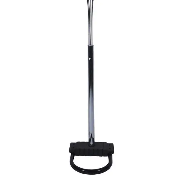 Alt view image 5 of 5 - 1Pc Modern Design Classic Luxury Sleek Multi-Head Floor Lamp Half Moon Radiant Crystal-Encrusted Sleek Metallic Stems Living Room