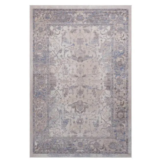 Alt view image 2 of 7 - Collection 5X7 Brown/Beige /Traditional Non-Shedding Living Room Bedroom Dining Home Office Stylish and Stain Resistant Area Rug
