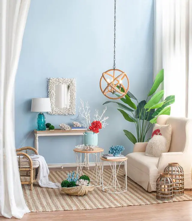 Alt view image 3 of 5 - 3- Light Farmhouse Chandelier, Rope Chandelier Globe Hanging Light Fixture with with Adjustable Chain for Kitchen Dining Room Foyer Entryway, Bulb Not included