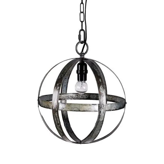 Alt view image 3 of 5 - Metal Chandelier, Hanging Light Fixture with Adjustable Chain for Kitchen Dining Room Foyer Entryway, Bulb Not included