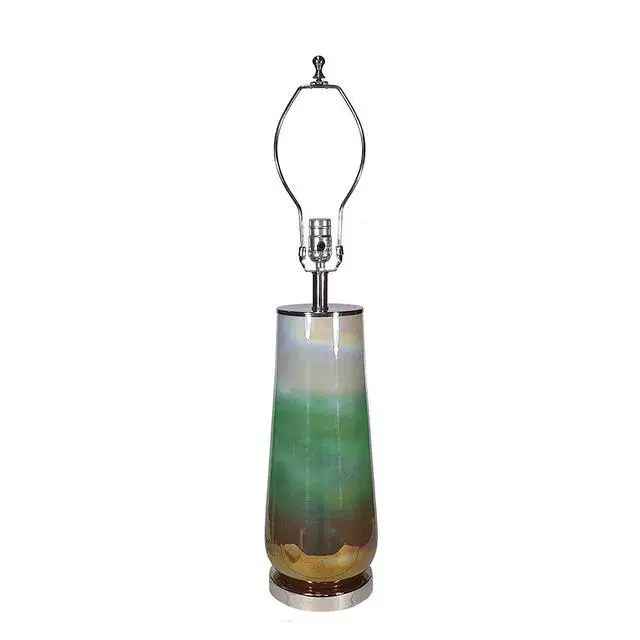 Alt view image 3 of 5 - D16x30" Glass Table Lamp