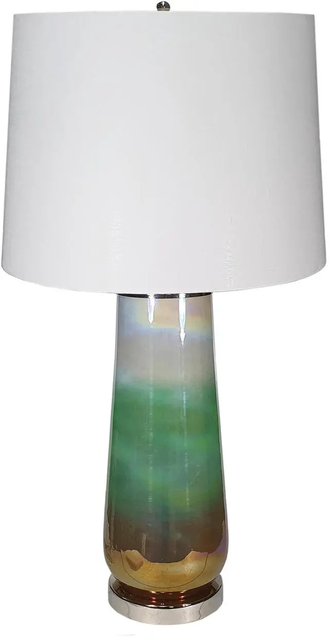 Main image of D16x30" Glass Table Lamp