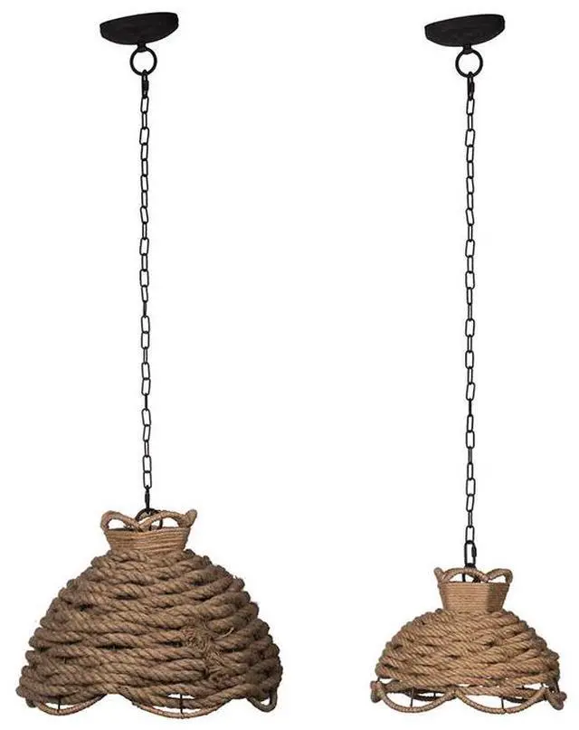 Main image of S/2 Rope Woven Chandelier