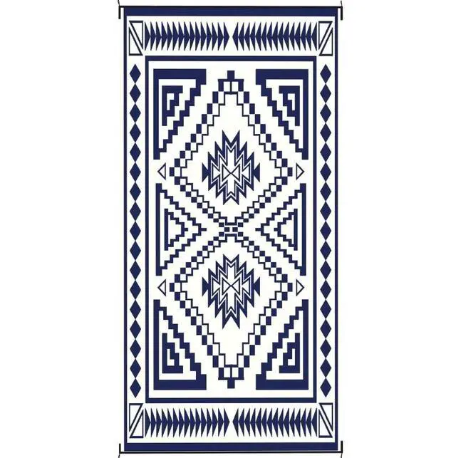 Alt view image 2 of 7 - Patio Rug,Reversible Outdoor Rug, Waterproof Plastic Straw with Carry Bag