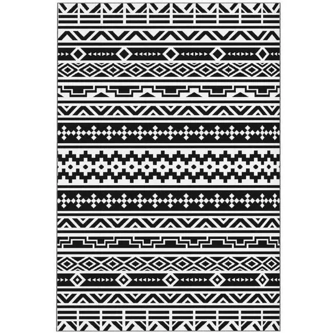 Alt view image 2 of 7 - Outdoor Rug,Reversible Outdoor Rug,Waterproof Plastic Straw with Carry Bag