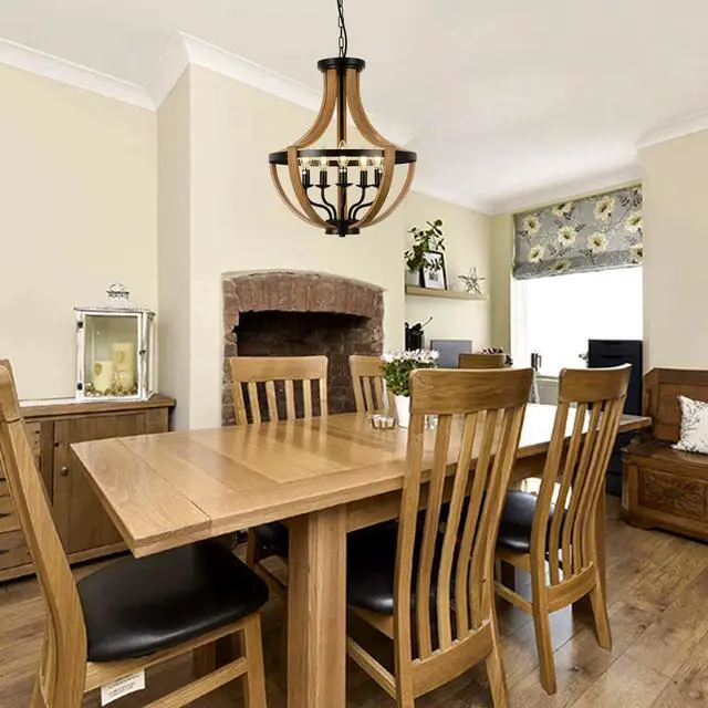 Alt view image 6 of 7 - 5-Light Modern Chandeliers