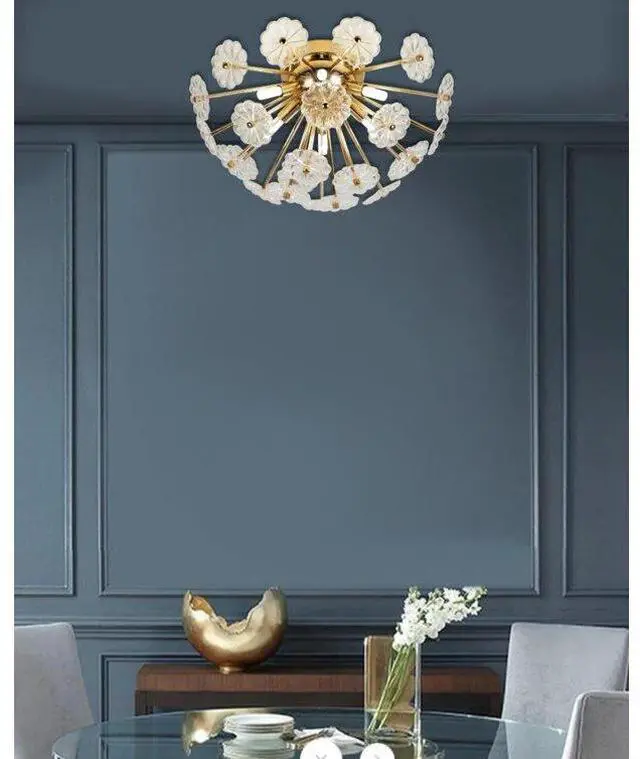Main image of Gold Flush Mount Ceiling Light