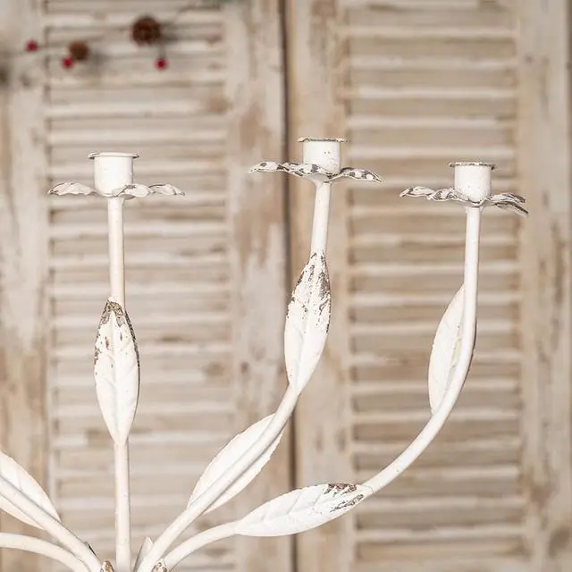 Alt view image 5 of 7 - Vintage Metal Candle Holders for Elegant Home Decor, Romantic Wedding Props, and Festive Candelabra Decorations