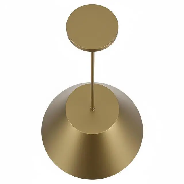 Alt view image 5 of 7 - 16 inch Diameter integrated Led Brass Pendant