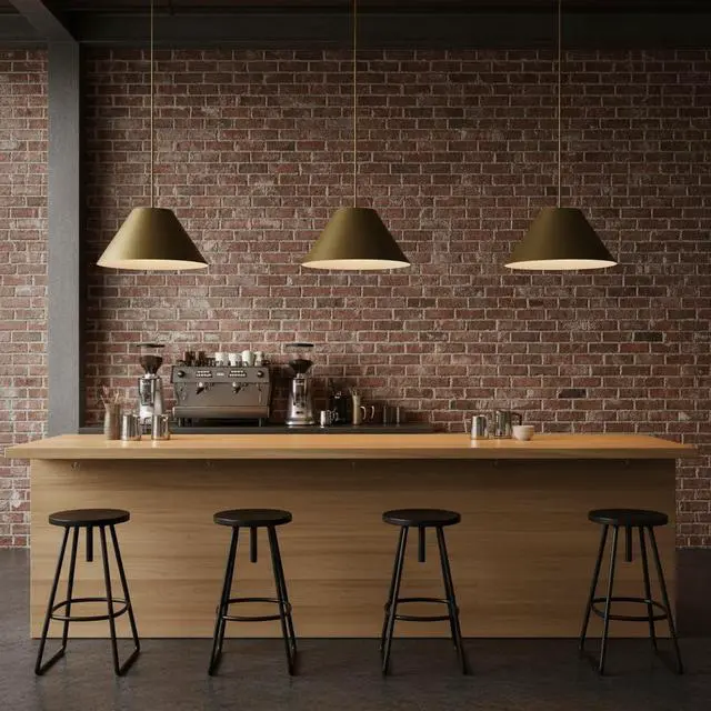 Alt view image 4 of 7 - 22 inch Diameter integrated Led Brass Pendant