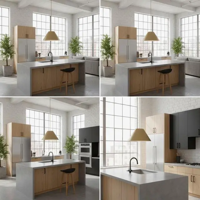 Alt view image 5 of 7 - 22 inch Diameter integrated Led Brass Pendant