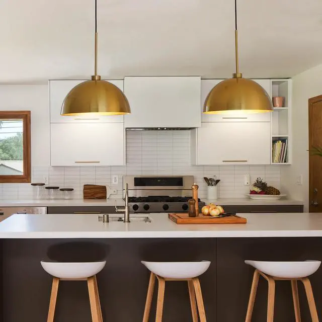 Alt view image 5 of 7 - 41" industrial Modern Copper Color Double Pendant Light Adjustable Ceiling Hanging Lamp with Bright Finish for Dining Room, Kitchen, Or Living Room Stylish and Durable Lighting Fixture (No Bulbs)