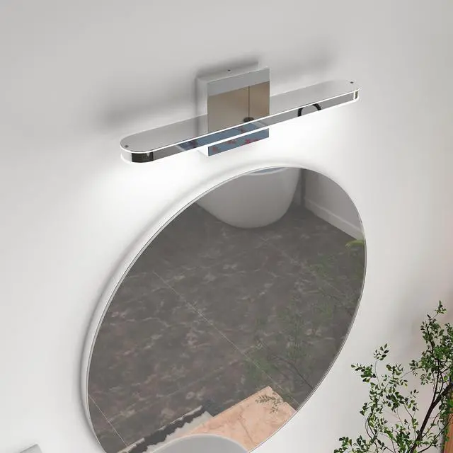 Alt view image 2 of 7 - Led Bathroom Vanity Light Bar Dimmable Bathroom Light Fixtures Modern Over Mirror Lighting Fixture 16inch Bathwall Light 8W Wall Sconce Lighting for Bathrooms Bedroom Living Room indoor 6000K