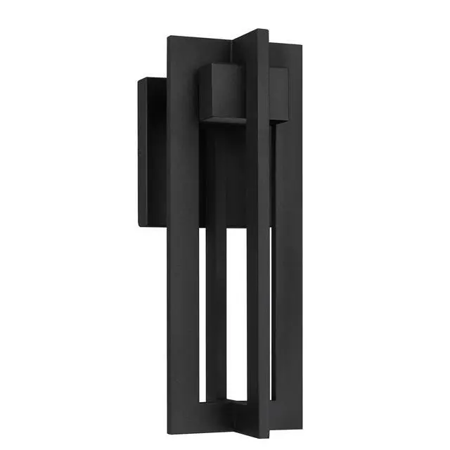 Alt view image 4 of 7 - 13 inch Black integrated Led Outdoor Wall Sconce