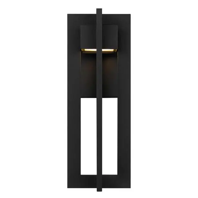 Alt view image 5 of 7 - 13 inch Black integrated Led Outdoor Wall Sconce