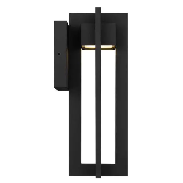 Alt view image 6 of 7 - 13 inch Black integrated Led Outdoor Wall Sconce