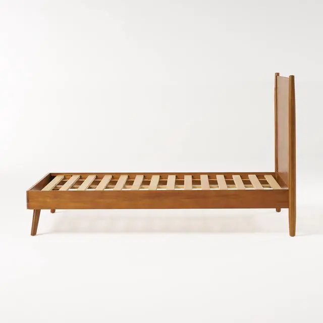 Alt view image 4 of 6 - Cohron Solid Wood Platform Bed (Twin Bed)