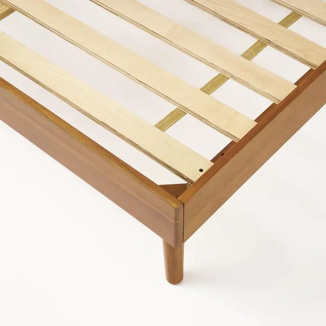 Alt view image 6 of 6 - Cohron Solid Wood Platform Bed (Twin Bed)