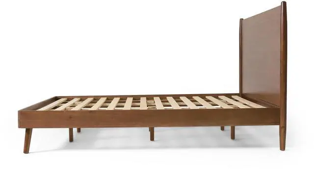 Alt view image 3 of 7 - Cohron Solid Wood Platform Bed (King Bed)