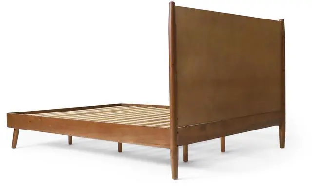 Alt view image 6 of 7 - Cohron Solid Wood Platform Bed (Queen Bed)