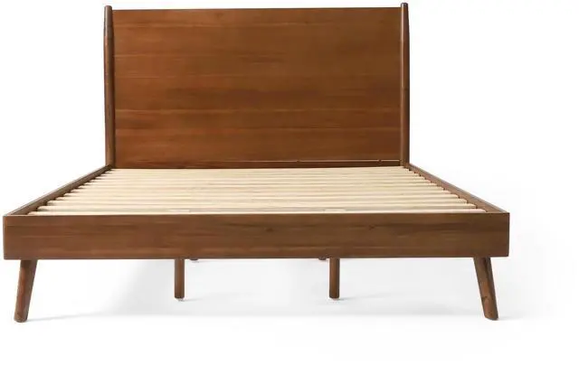 Alt view image 3 of 7 - Cohron Solid Wood Platform Bed (Queen Bed)