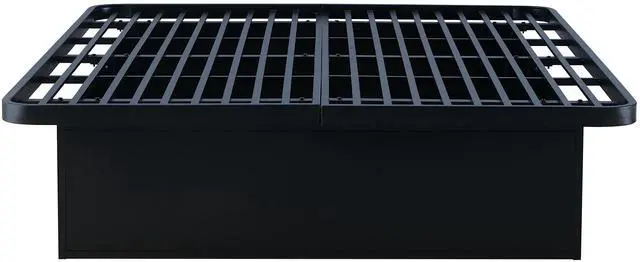 Alt view image 7 of 7 - Modern Style Heavy Duty Queen Size Platform Bed Frame Made With Metal And16 Inch Height In Black