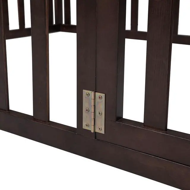 Alt view image 7 of 7 - Full Size Wood Daybed Frame With Fence, Walnut(Old Sku:Wf289662Aal)