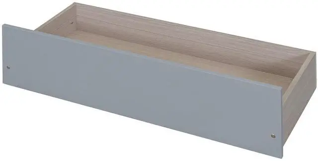 Alt view image 4 of 7 - Twin Size Daybed Wood Bed With Two Drawers, Gray